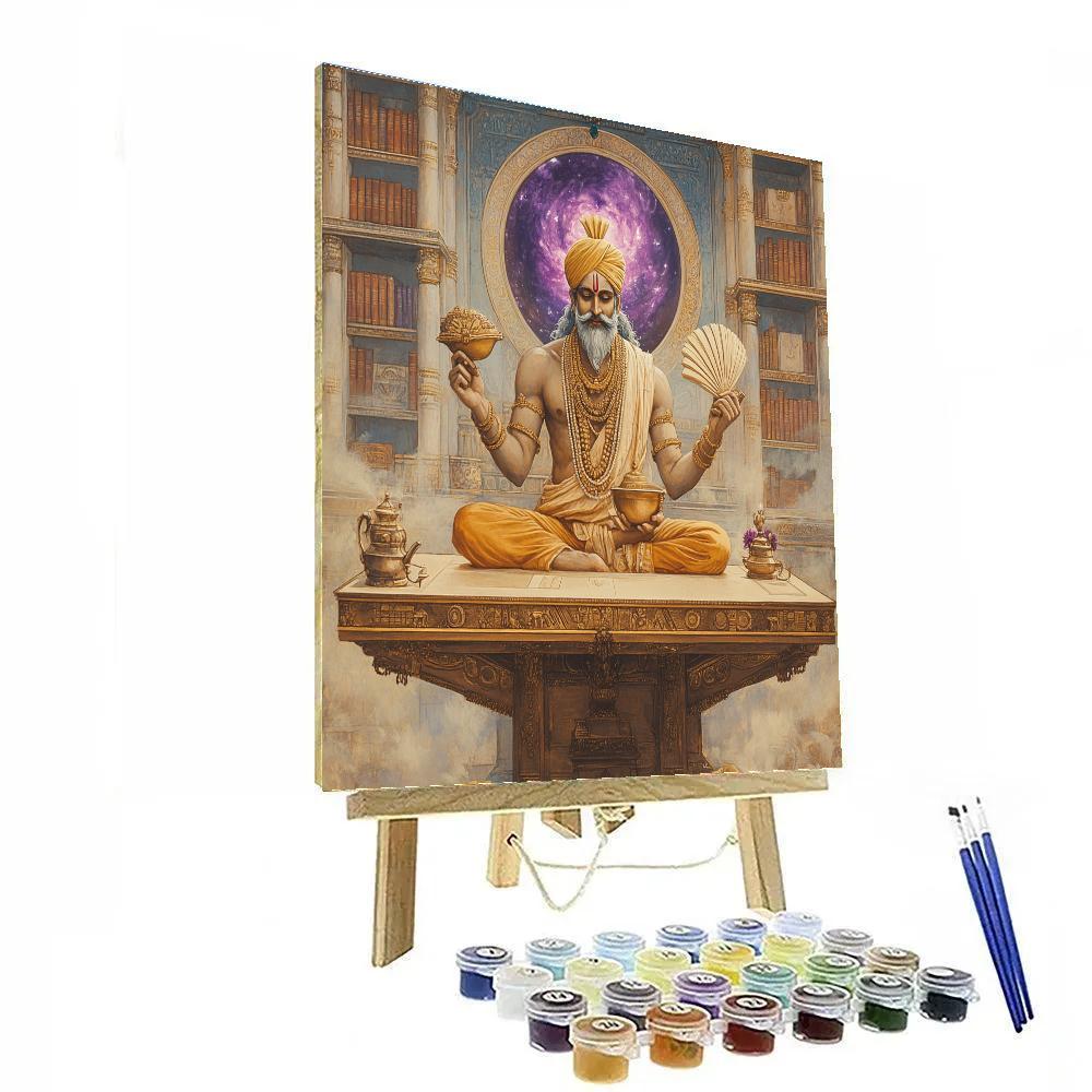 Brahma Crafted Cosmic Scriptorium Numbered painting kits