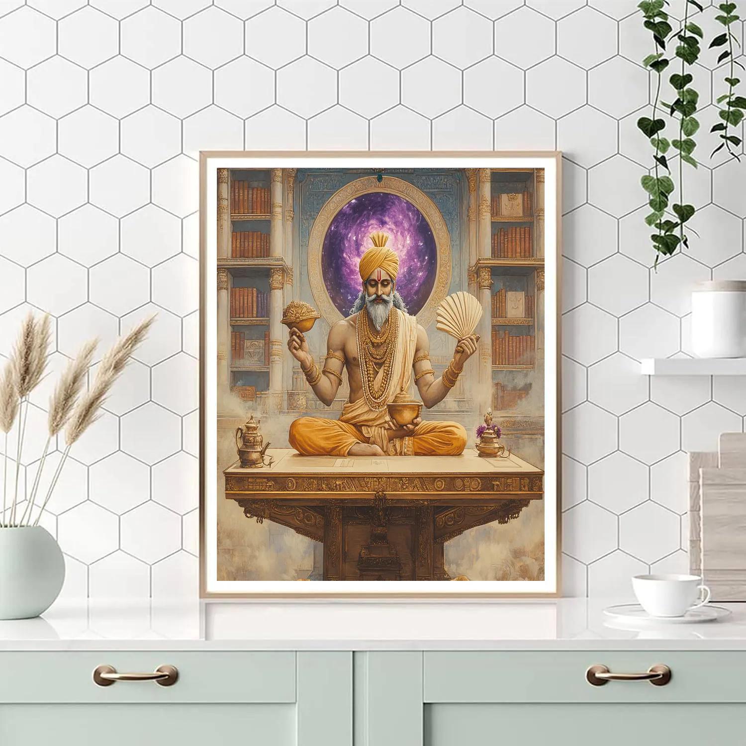 Brahma Crafted Cosmic Scriptorium Numbered painting kits