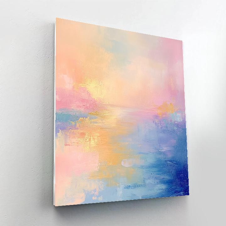 Edgar Degas Inspired Aurora Of Quiet Practice paint by number