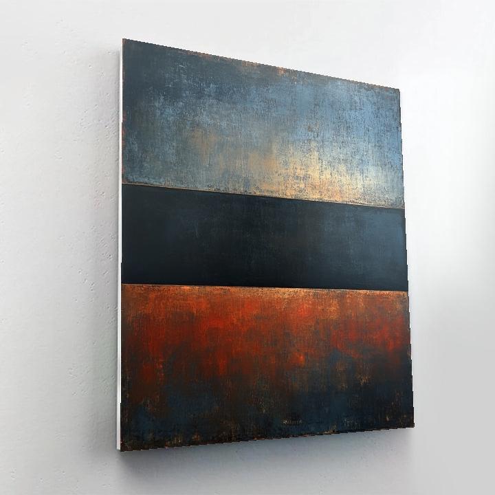Mark Rothko Inspired Tectonic Silence Painting by numbers kit