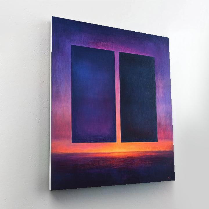 Mark Rothko Inspired Aphelion Reverie Paint by numbers art