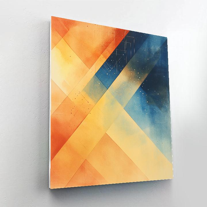 Paul Klee Inspired Nebular Counterpoint Numbered painting kits