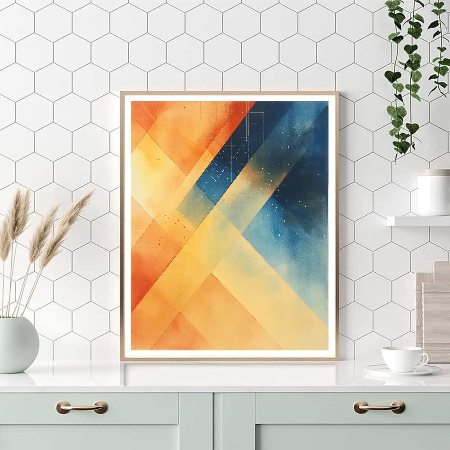 Paul Klee Inspired Nebular Counterpoint Numbered painting kits