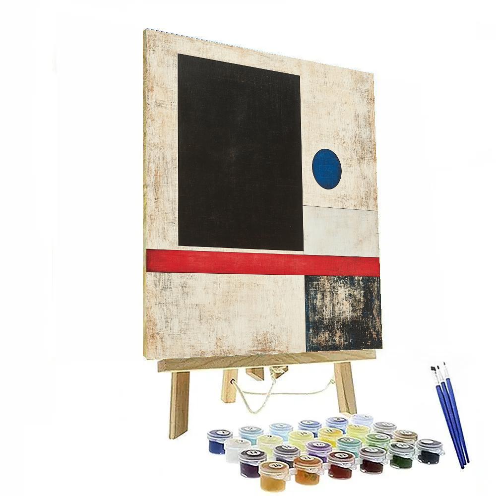 Kazimir Malevich Inspired Event Horizon Equilibrium Painting by numbers kit