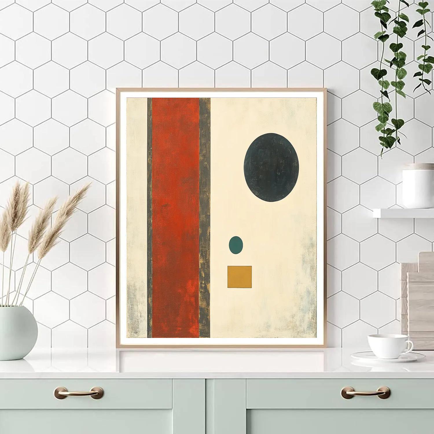 Kazimir Malevich Inspired Lagrange Point Stillness painting number kit