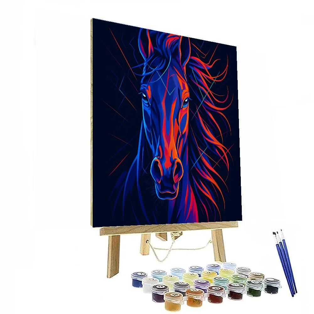 Prismatic Thunderhoof Stallion Numbered painting kits