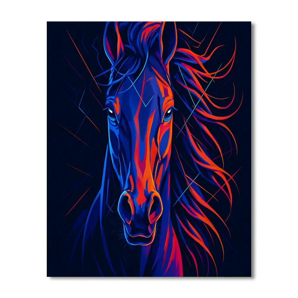 Prismatic Thunderhoof Stallion Numbered painting kits