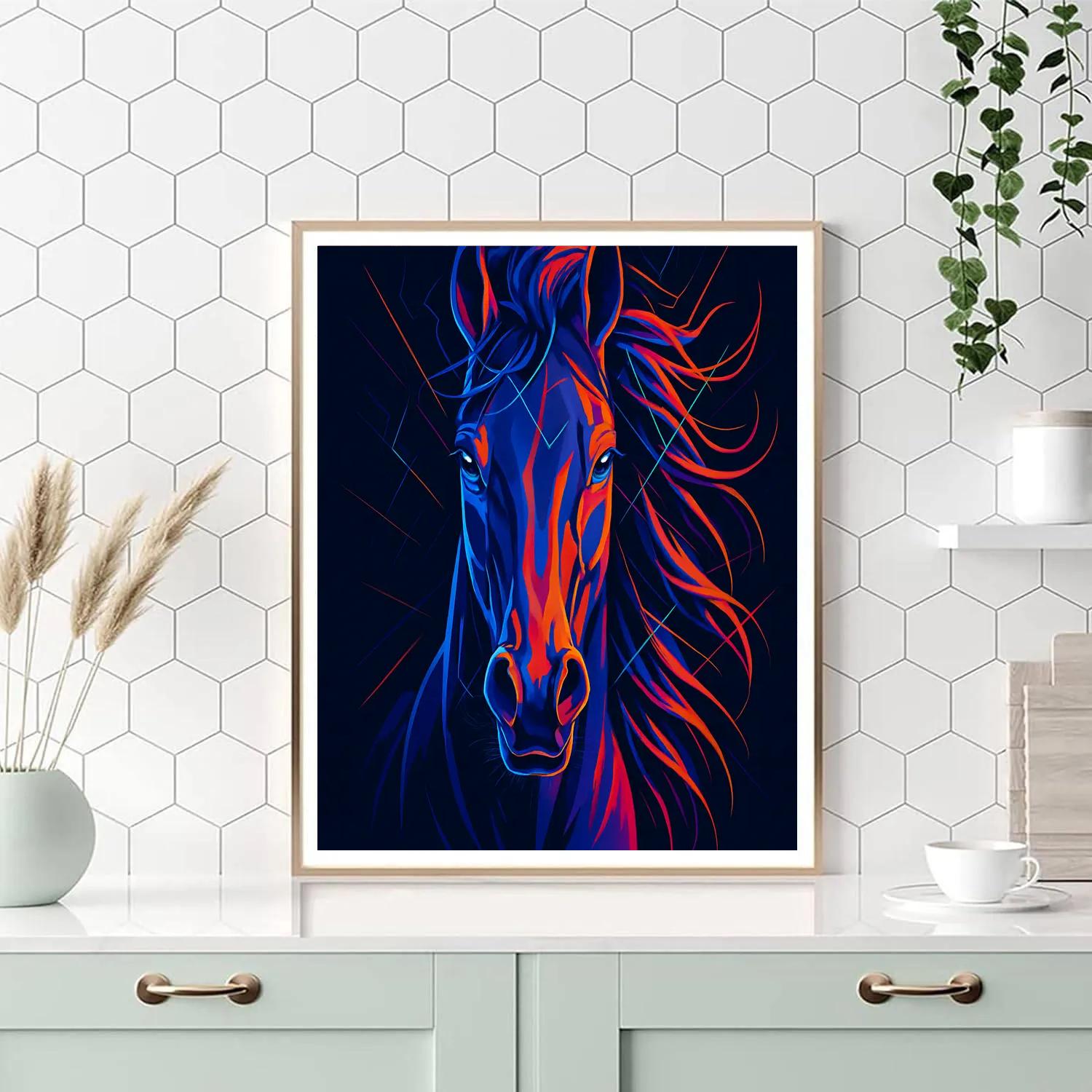 Prismatic Thunderhoof Stallion Numbered painting kits