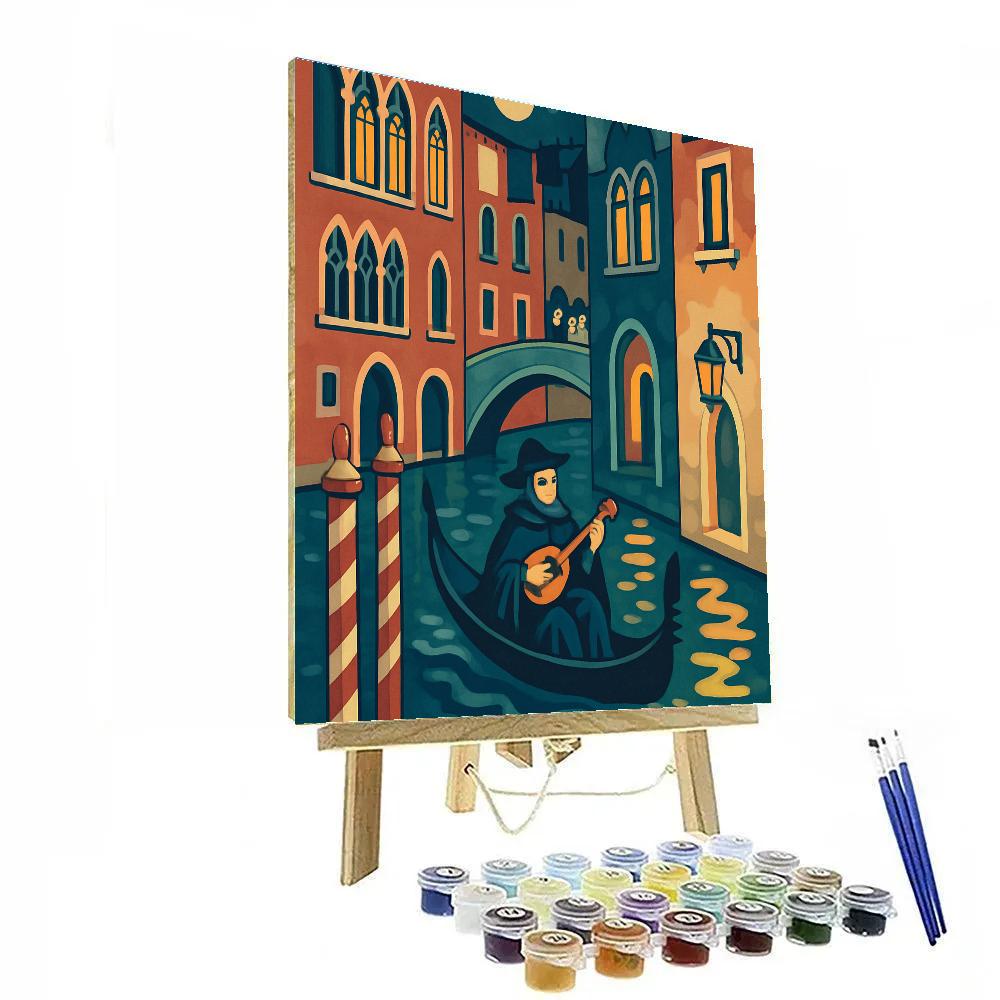 Carnival Echoes In Venice Paint by numbers kits