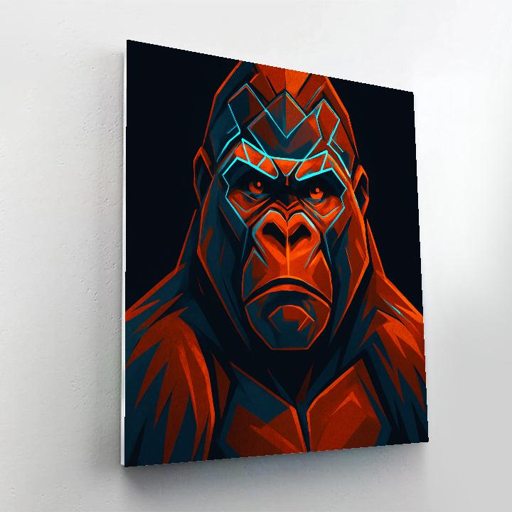 Chromatic Forge Gorilla Paint by numbers kits