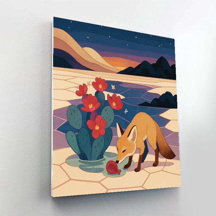 Salt Mirage In Desert Bloom paint by color