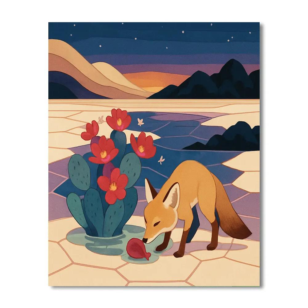 Salt Mirage In Desert Bloom paint by color