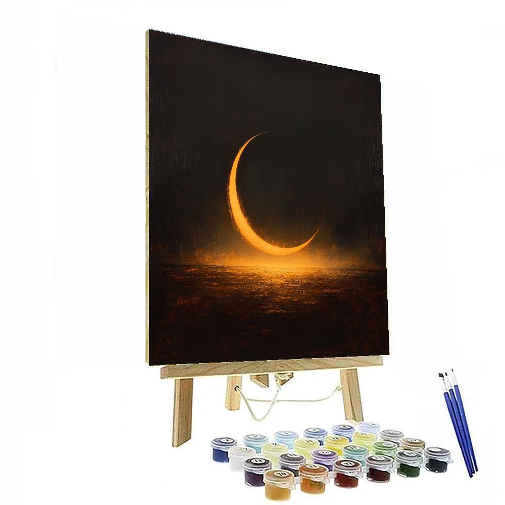 Caravaggio Inspired Eclipse Of Umber Light painting number kit