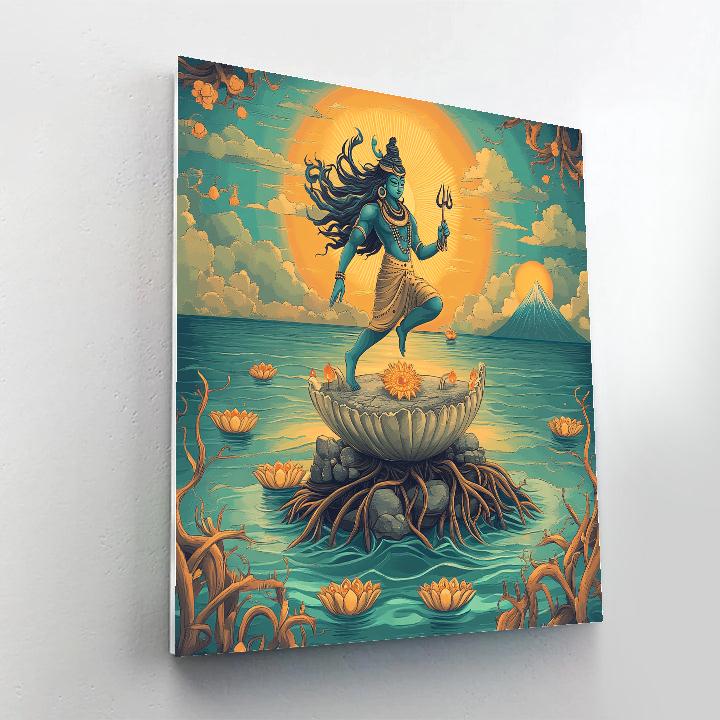 Shiva-Veil Conch Harbor paint by color