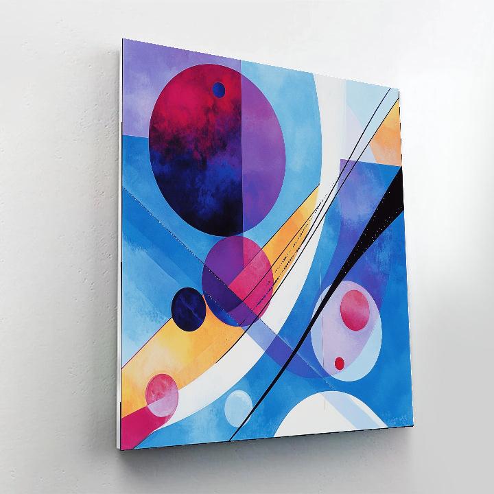 Wassily Kandinsky Inspired Solar System Symphony Numbered painting kits