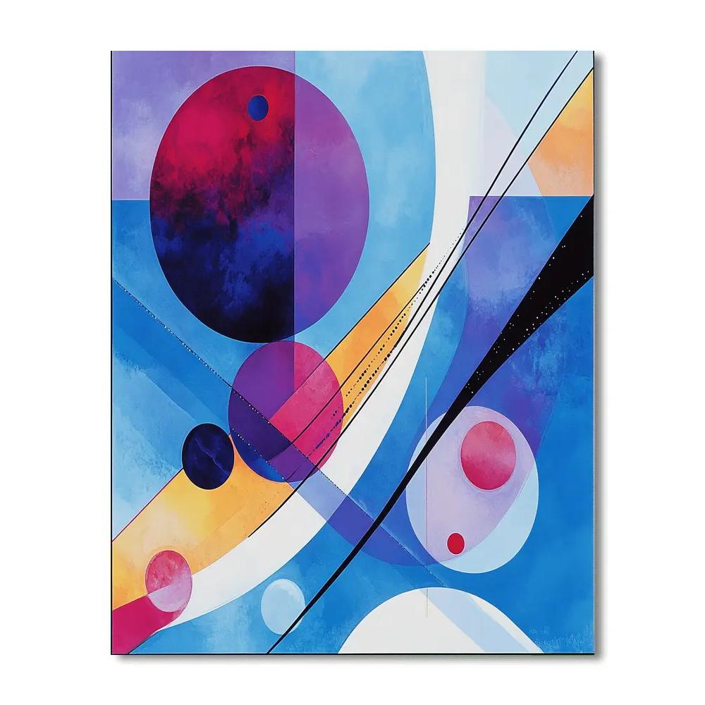Wassily Kandinsky Inspired Solar System Symphony Numbered painting kits