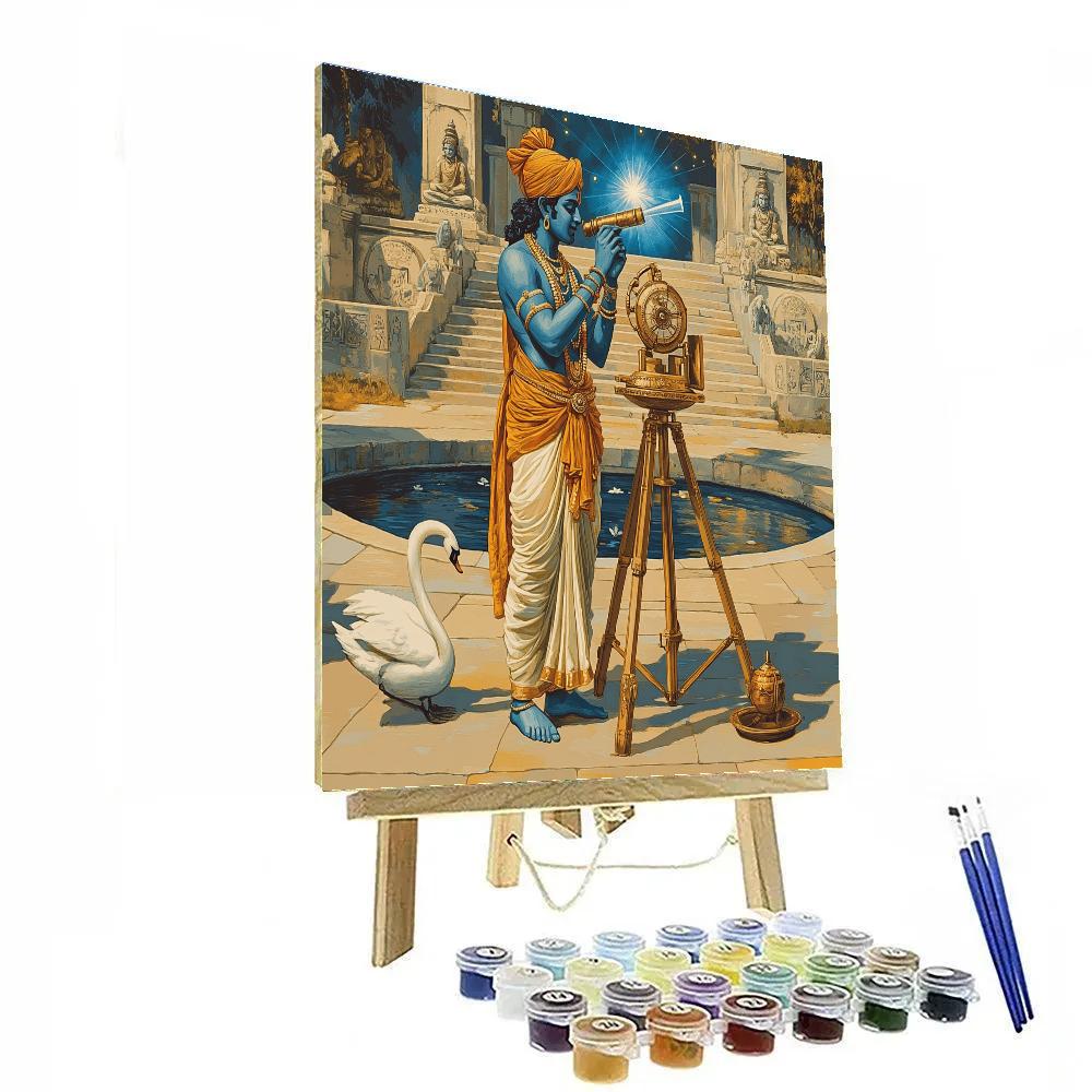 Brahma In The Observatory Courtyard paint by numbers