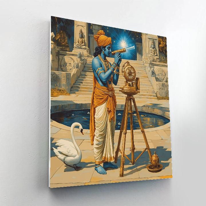 Brahma In The Observatory Courtyard paint by numbers