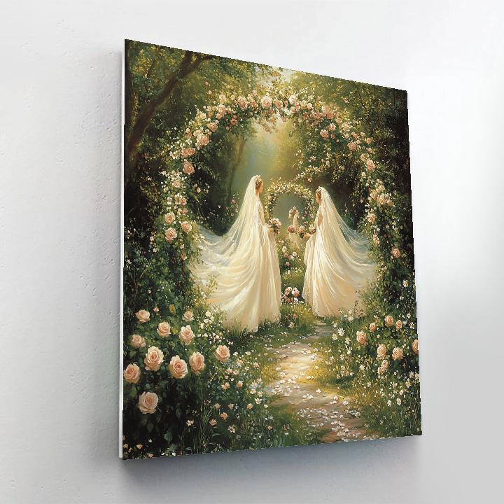 Sandro Botticelli Inspired Spring Garden Ceremony DIY paint by numbers