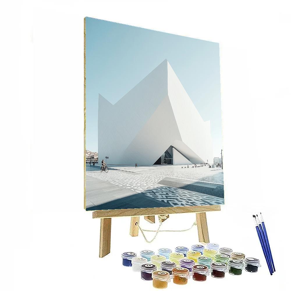 Modernist Masterpiece At Casa Da Musica Porto Portugal paint by number