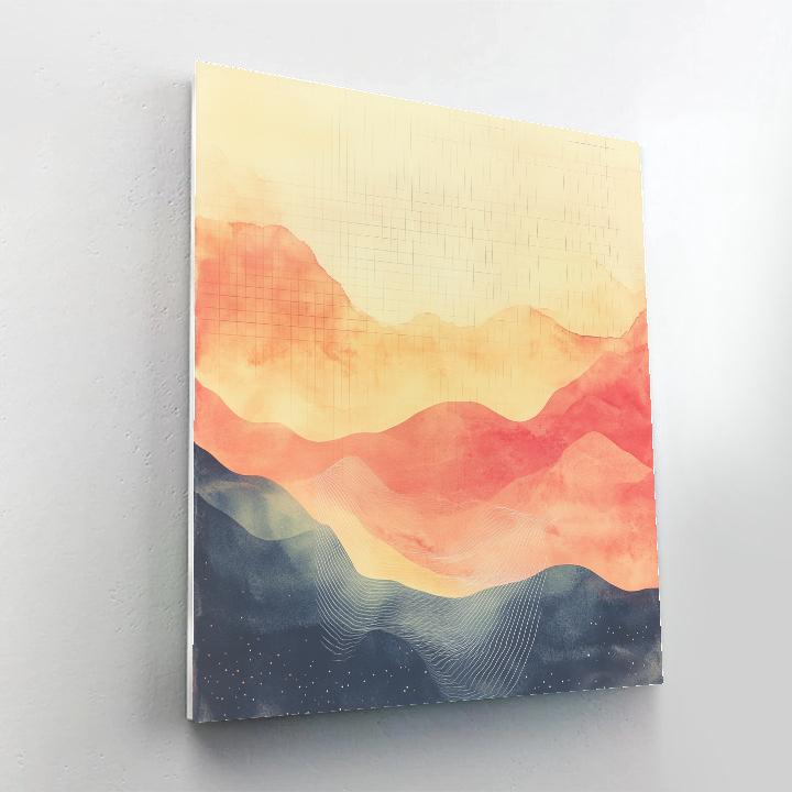 Paul Klee Inspired Nebular Color Rhythms Paint by numbers art