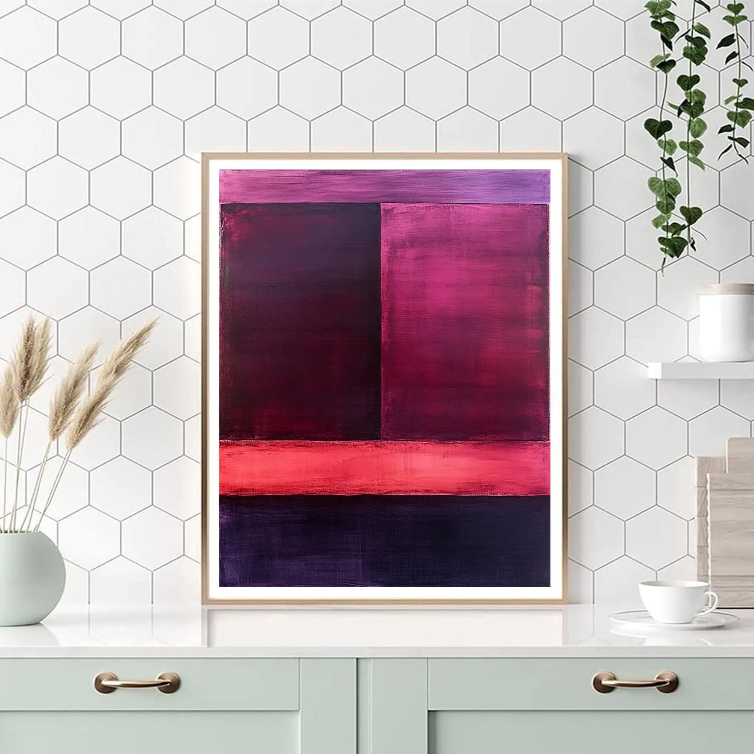 Mark Rothko Inspired Eclipse Afterglow Fields Paint by numbers kits