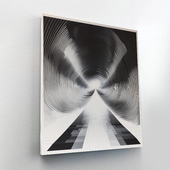 M.C. Escher Inspired Paradox Of The Endless Horizon Painting by numbers kit