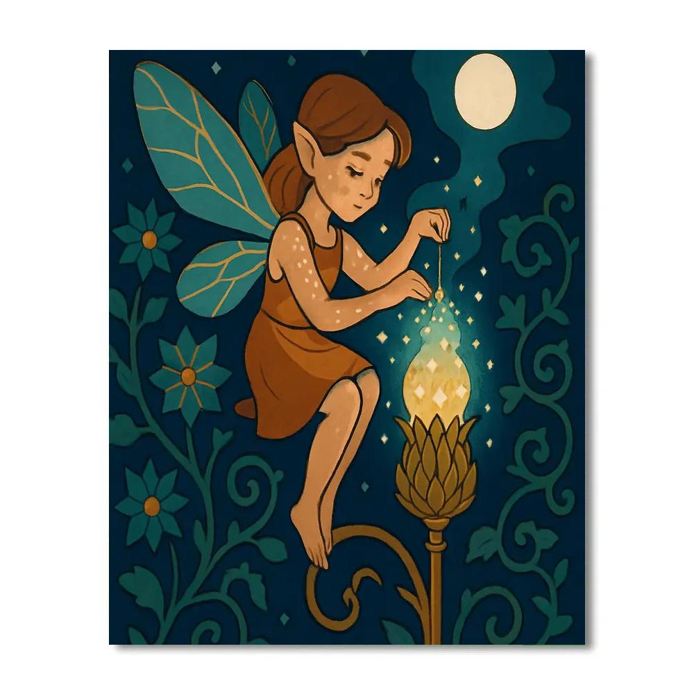 Fairy Lanternwright Of The Clockwork Thistle Paint by numbers kits