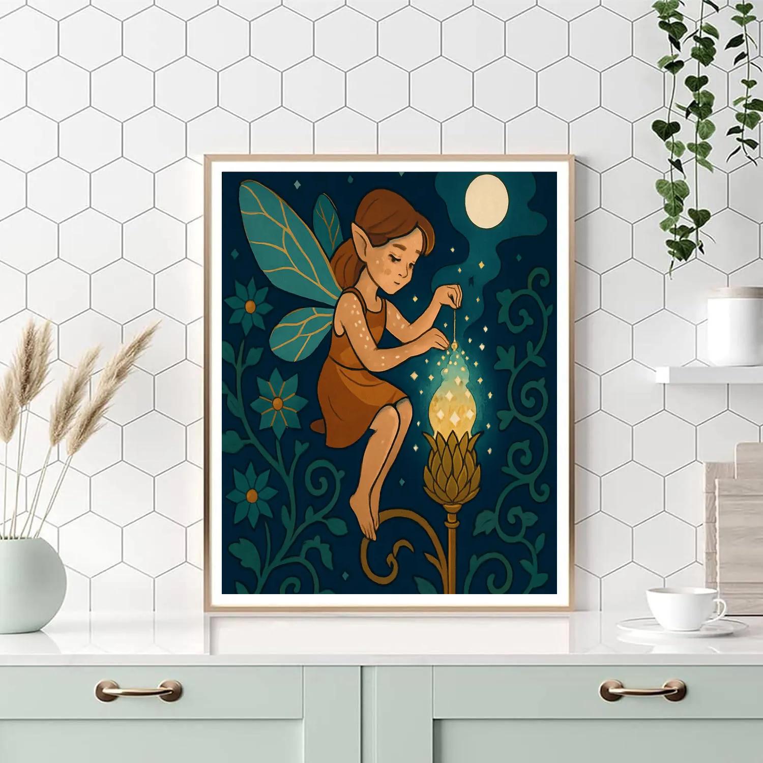 Fairy Lanternwright Of The Clockwork Thistle Paint by numbers kits