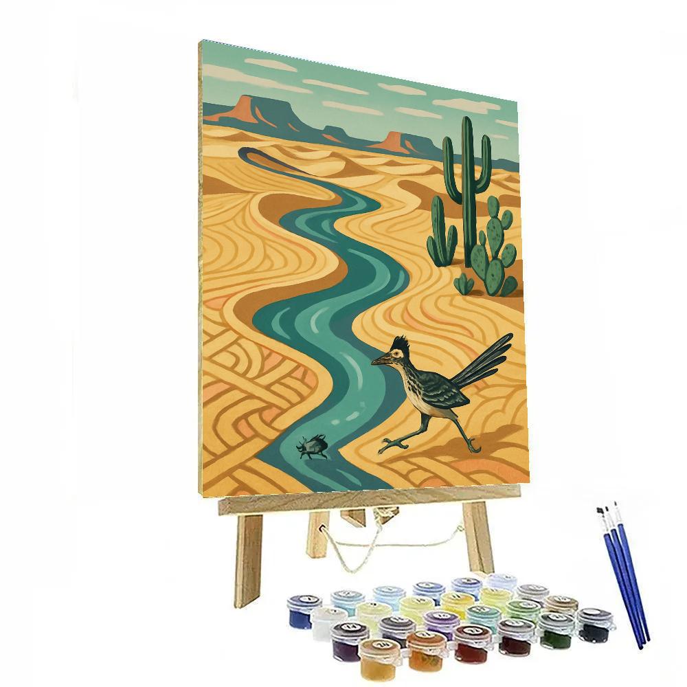 Mirage Loom Desert Tapestry paint by numbers
