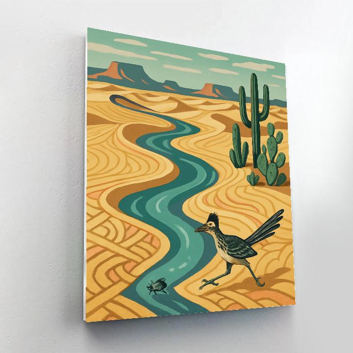 Mirage Loom Desert Tapestry paint by numbers