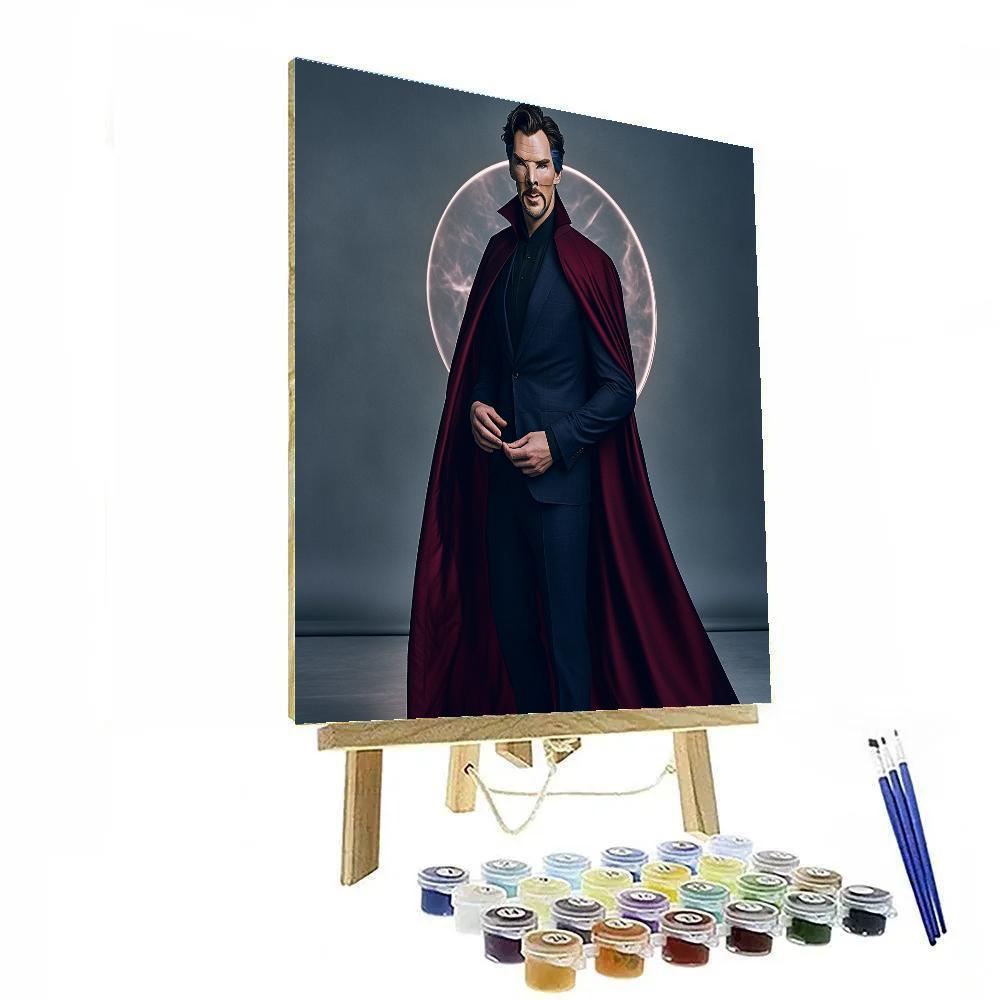 Benedict Cumberbatch: The Sorcerer Of Sharp Suits And Shifting Realities Paint by numbers kits