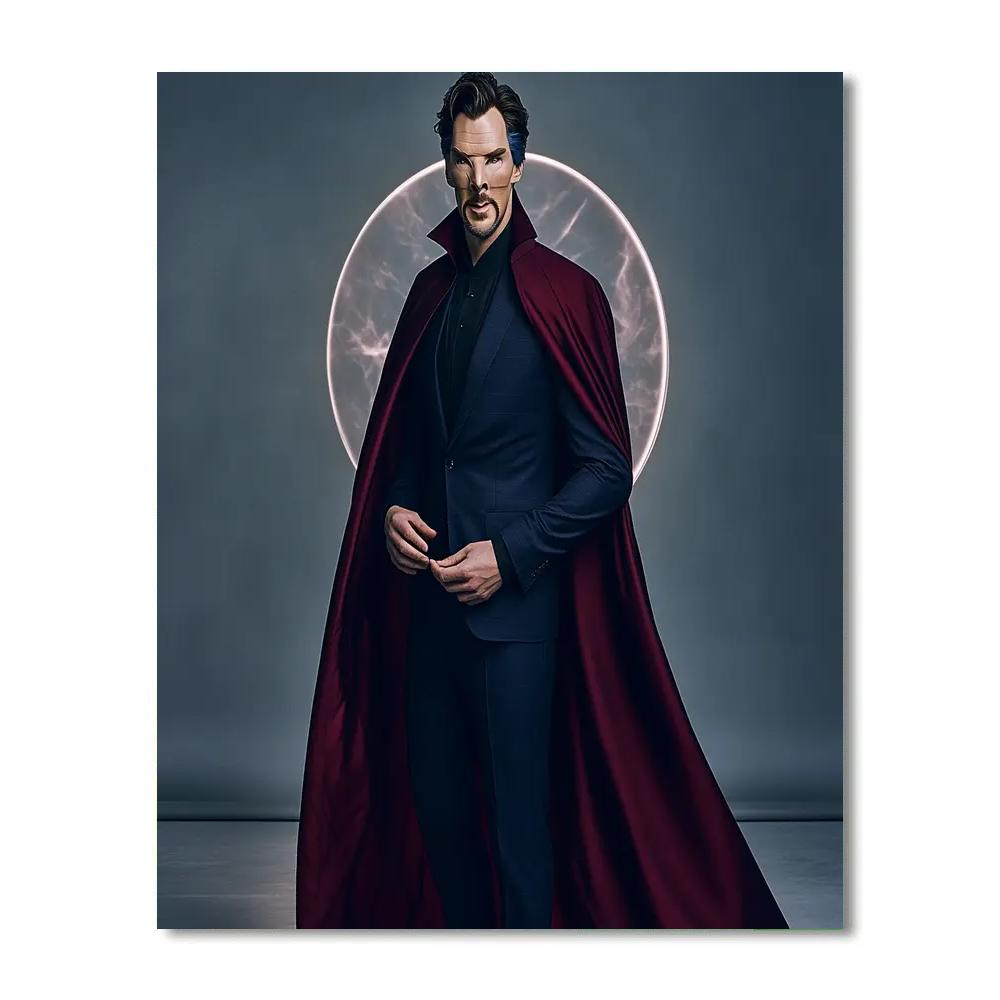 Benedict Cumberbatch: The Sorcerer Of Sharp Suits And Shifting Realities Paint by numbers kits