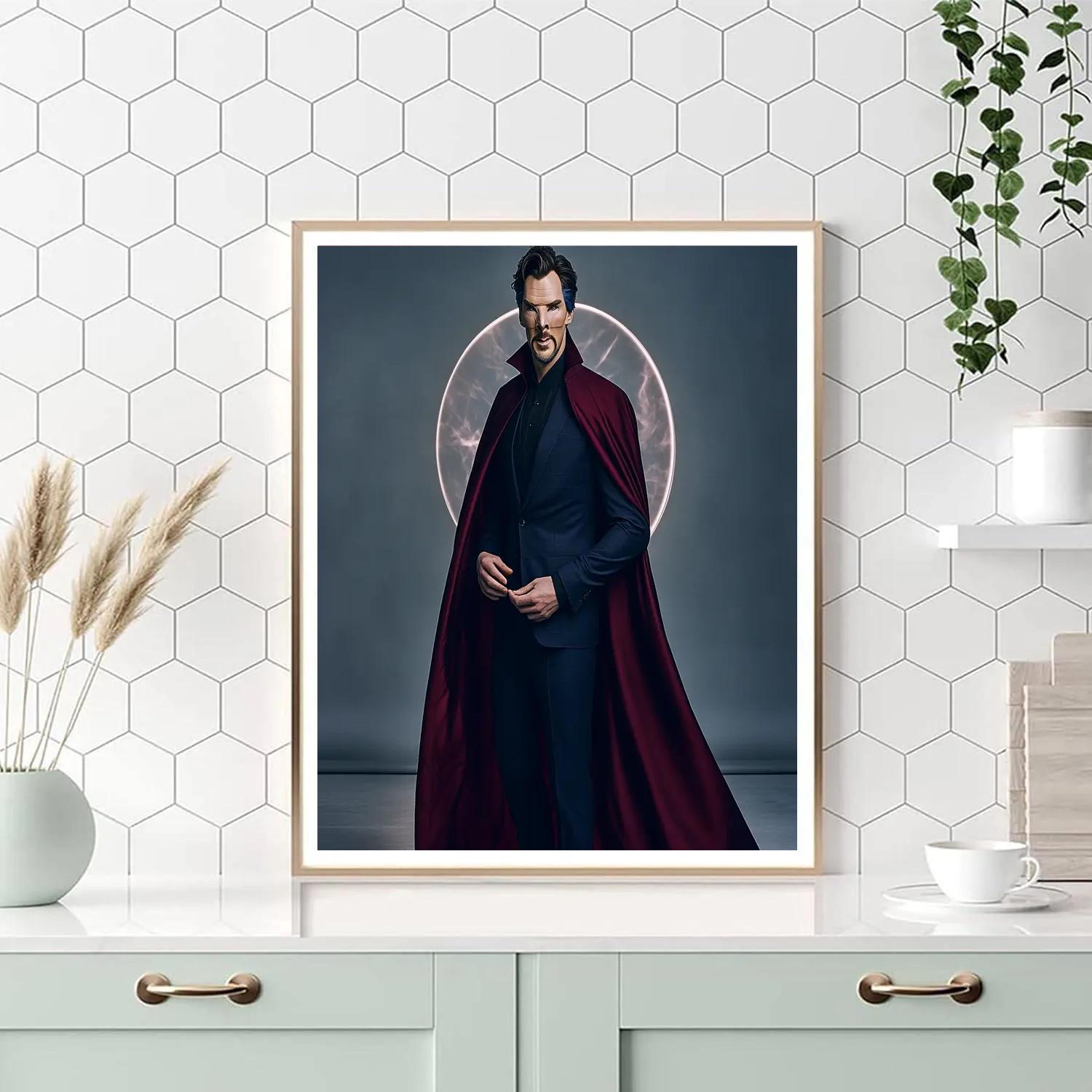 Benedict Cumberbatch: The Sorcerer Of Sharp Suits And Shifting Realities Paint by numbers kits