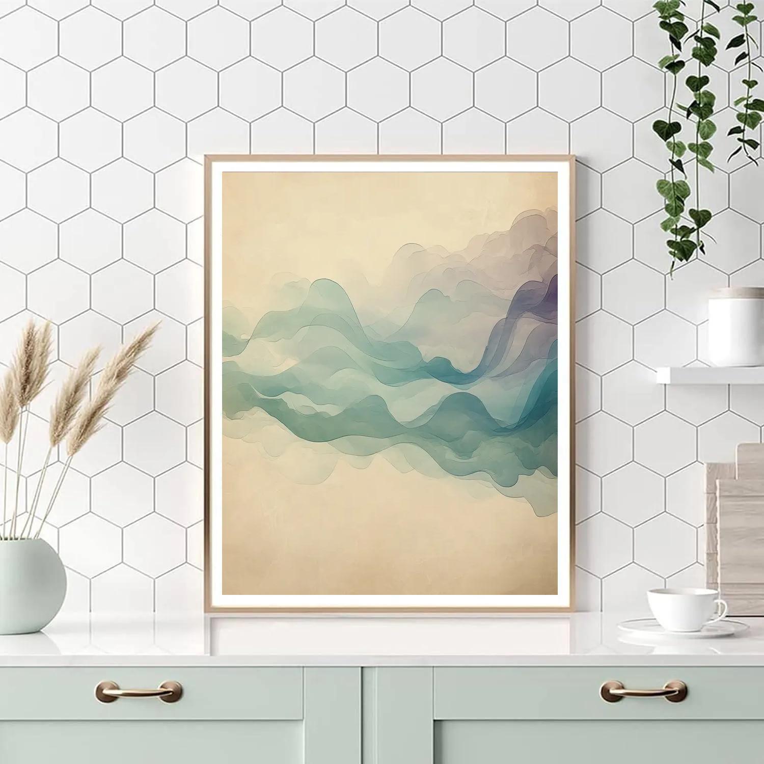 Leonardo Da Vinci Inspired Aurora Cloud Anatomy Numbered painting kits