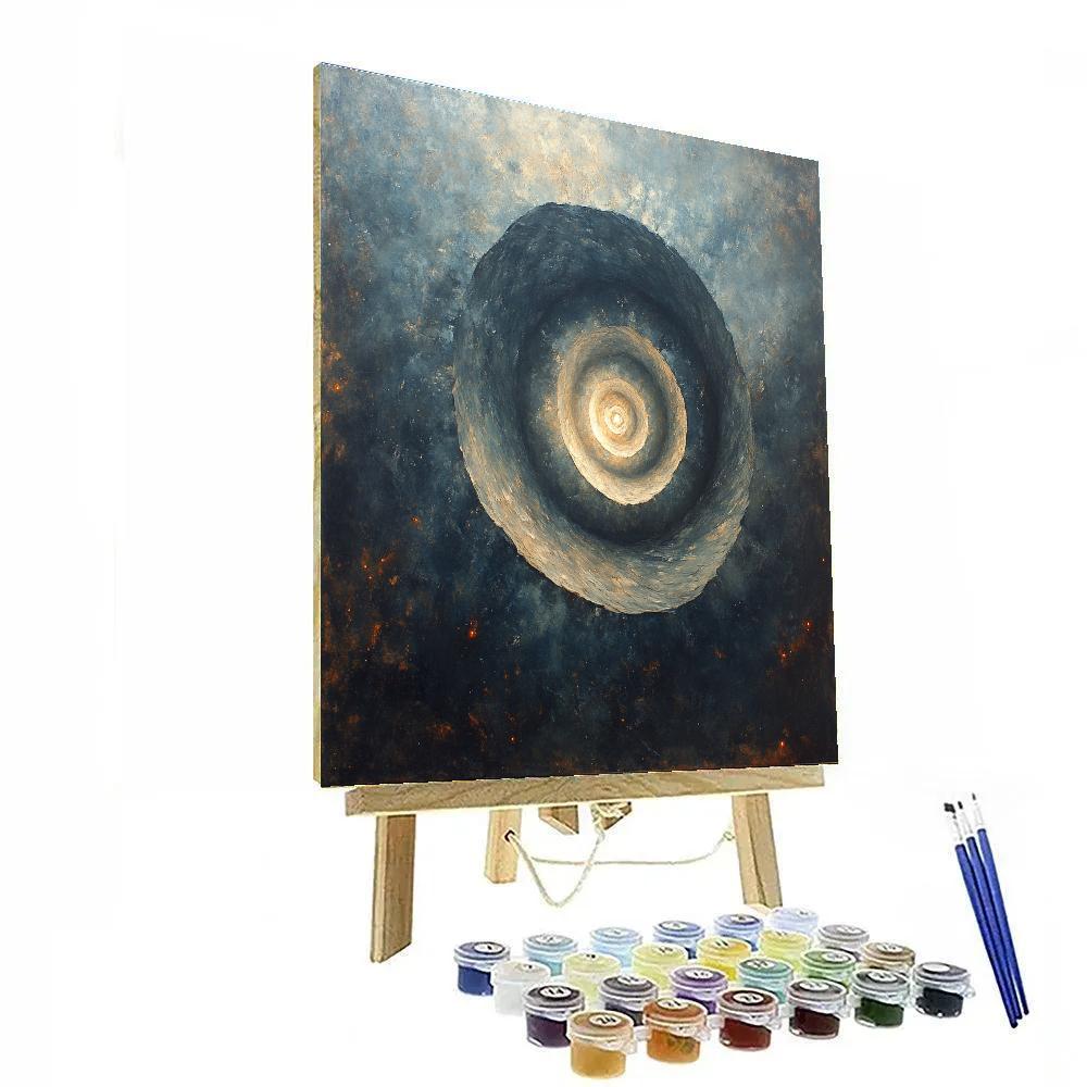 Michelangelo Inspired Nebula Crucible Numbered painting kits