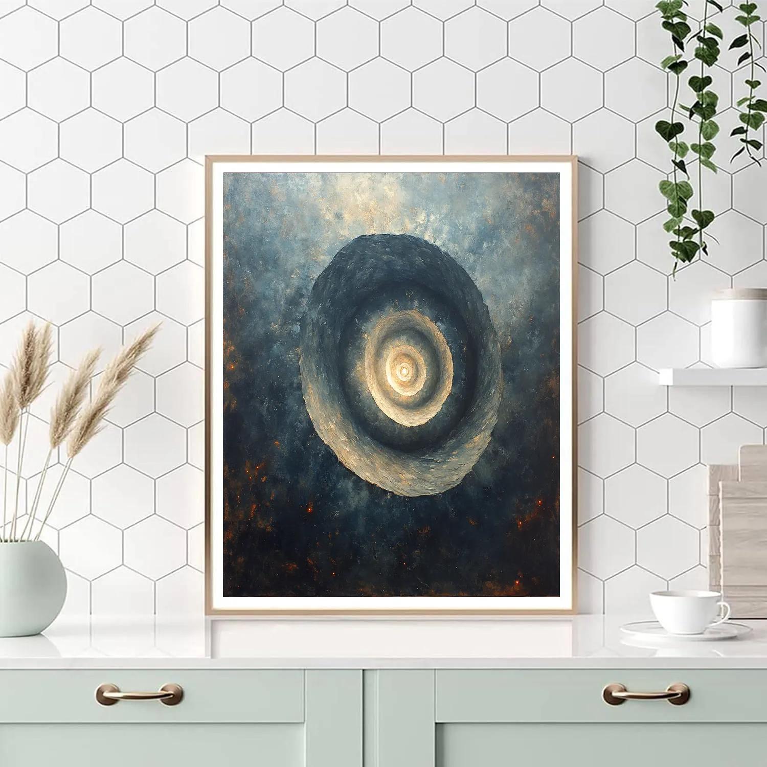 Michelangelo Inspired Nebula Crucible Numbered painting kits