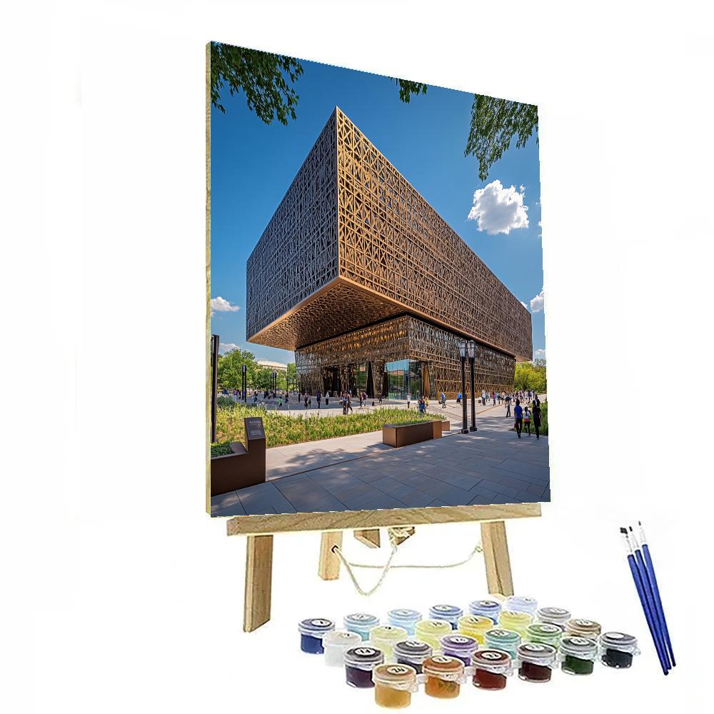 National Museum Of African American History Exterior Washington United States painting number kit