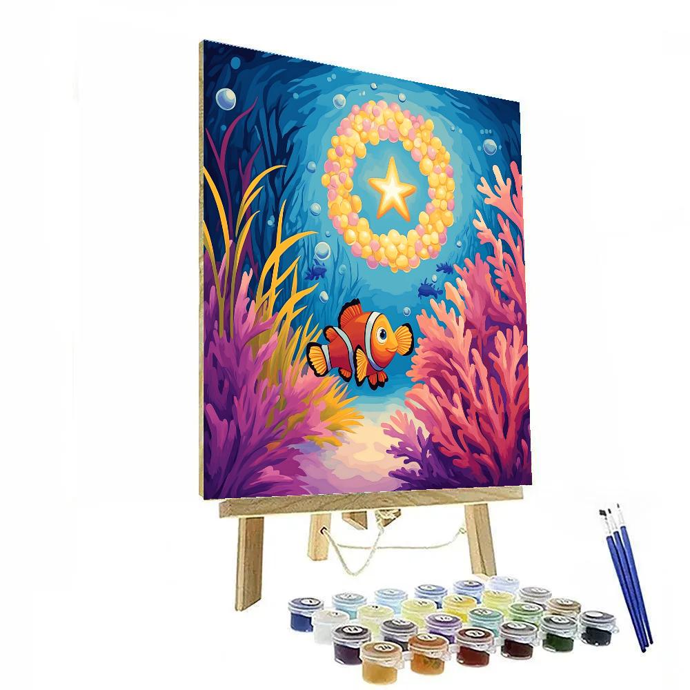 Nemo Coral Reef Star Portal Paint by numbers art