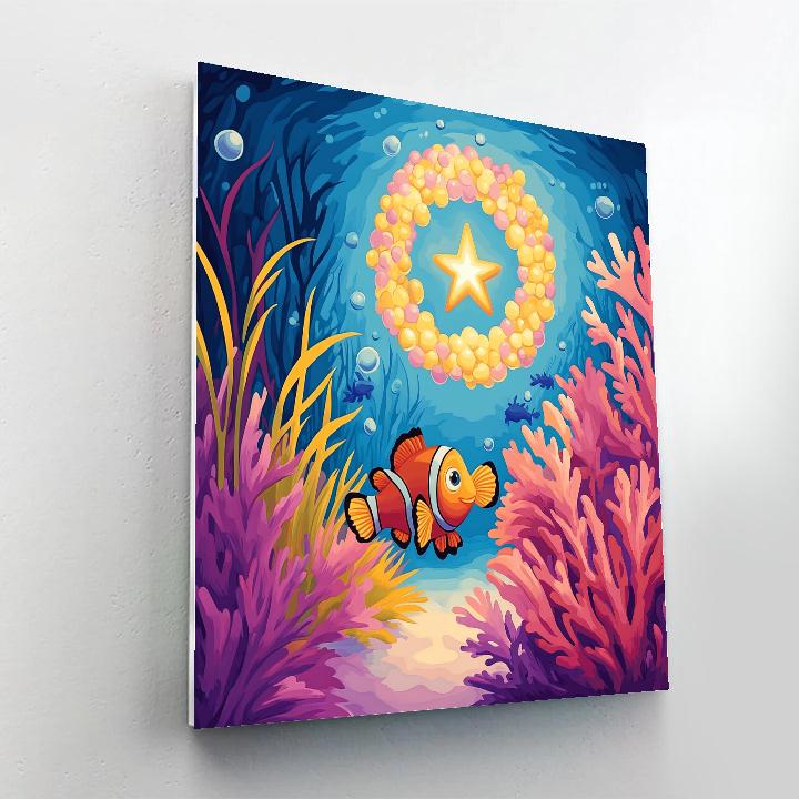 Nemo Coral Reef Star Portal Paint by numbers art