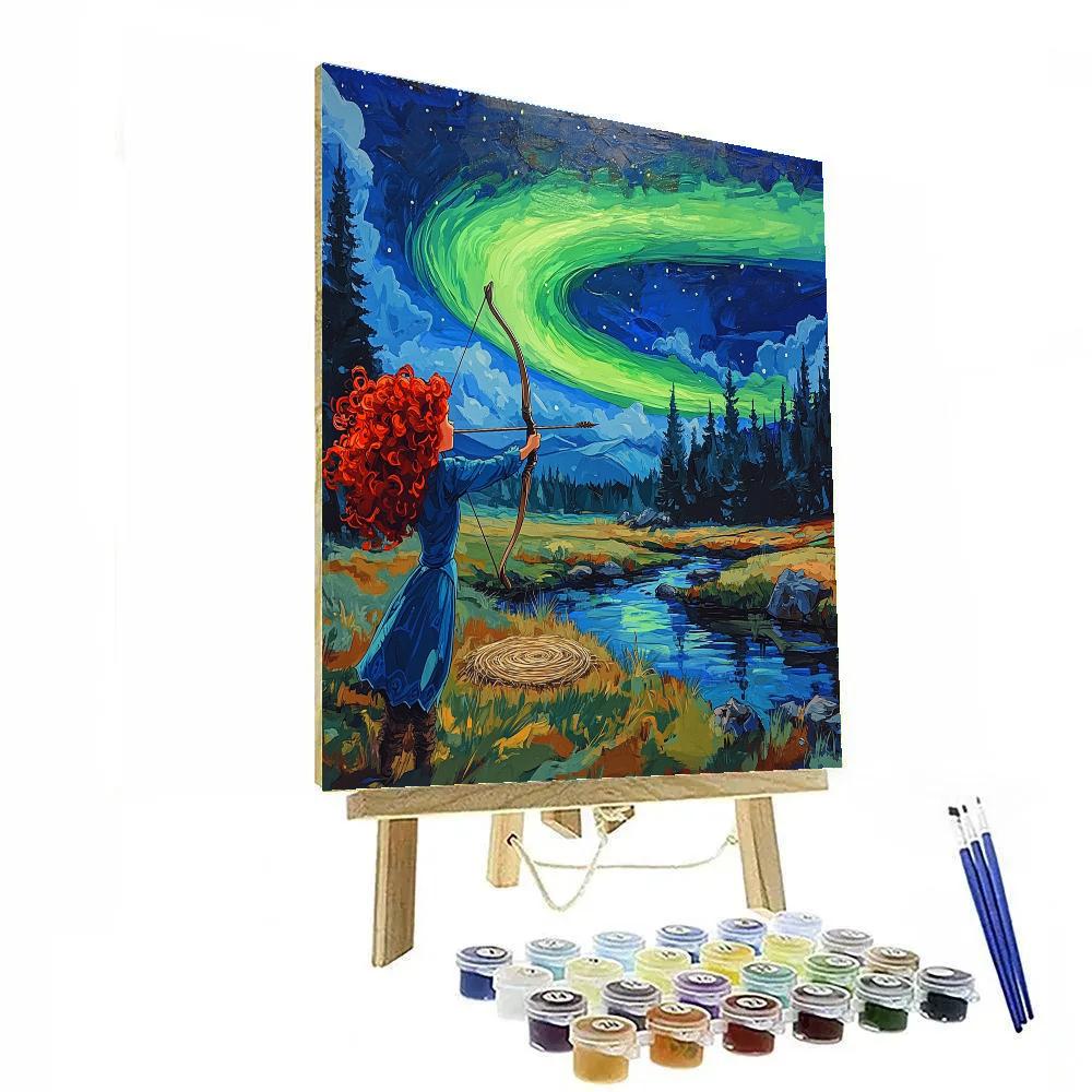 Merida Aurora Arrow Practice paint by color