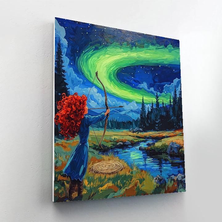 Merida Aurora Arrow Practice paint by color