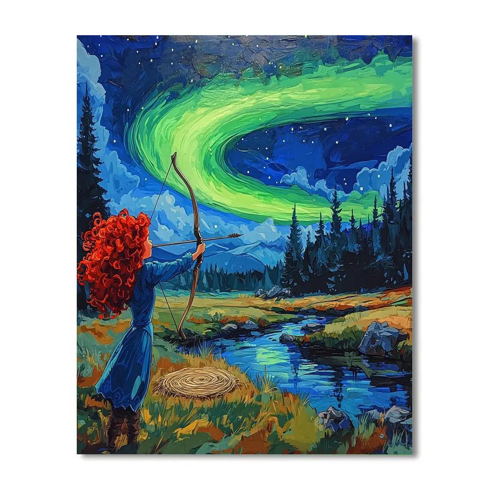 Merida Aurora Arrow Practice paint by color