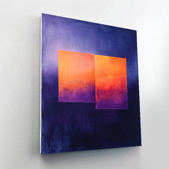 Mark Rothko Inspired Nebula Color Field paint by number