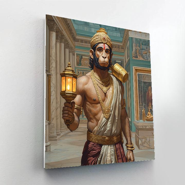 Museum Night Watch, Hanuman Edition paint by numbers