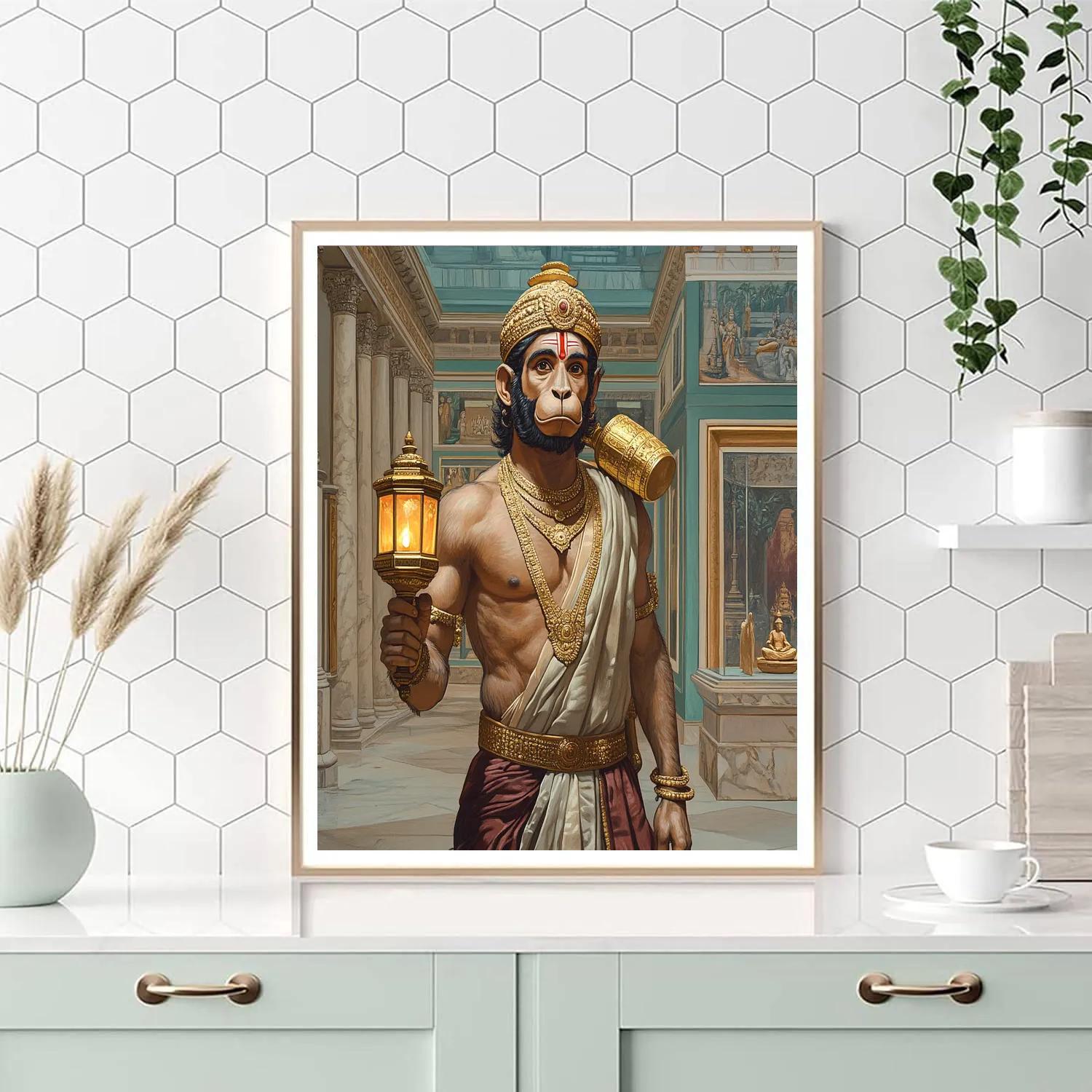 Museum Night Watch, Hanuman Edition paint by numbers