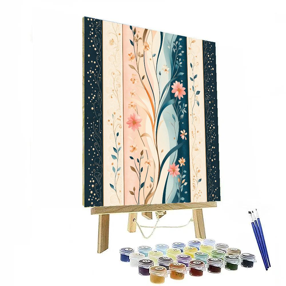 Alphonse Mucha Inspired Seasonless Equinox Tapestry Paint by numbers kits