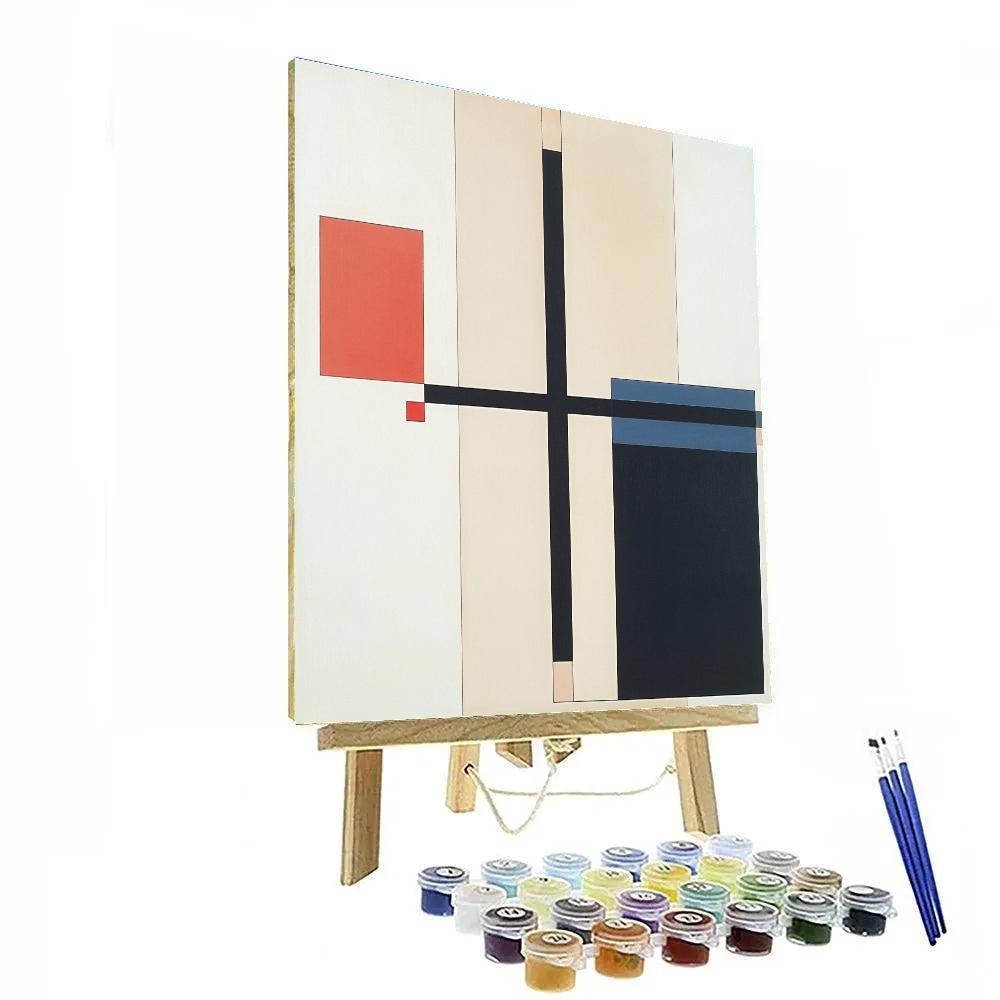 Kazimir Malevich Inspired Lagrange Point Equilibrium Painting by numbers kit