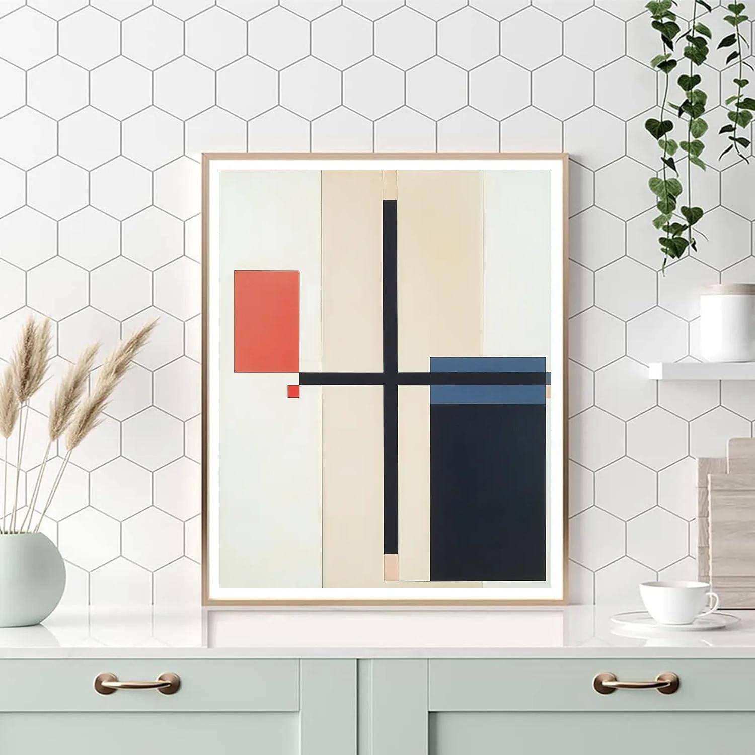 Kazimir Malevich Inspired Lagrange Point Equilibrium Painting by numbers kit