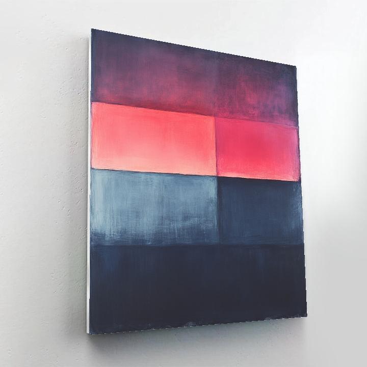 Mark Rothko Inspired Quiet Eclipse Luminance Painting by numbers kit